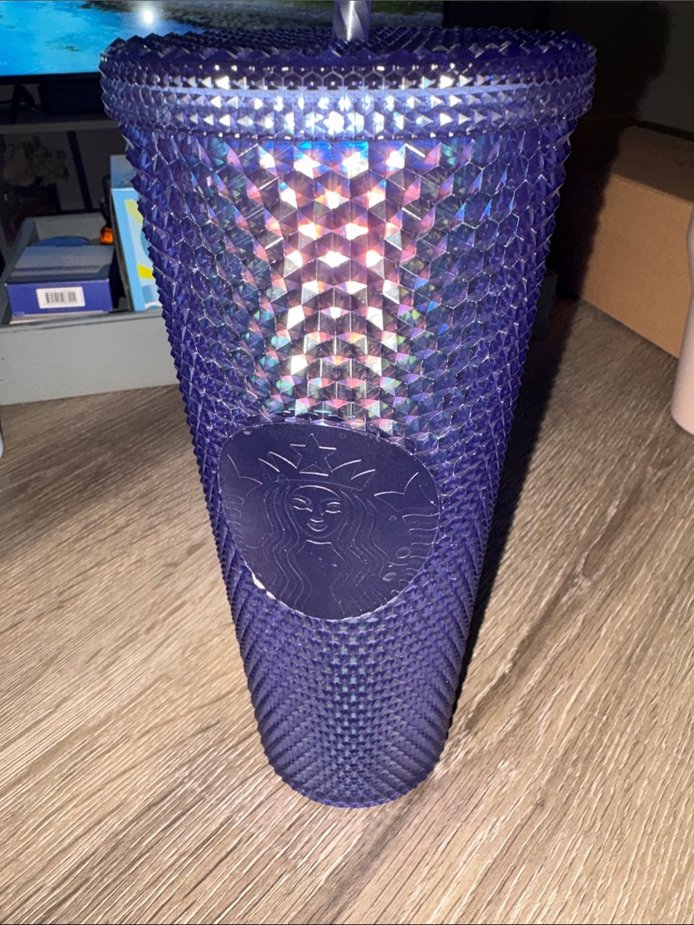 Starbucks Iridescent Deep Purple Studded Tumbler- 50th Anniversary cup!